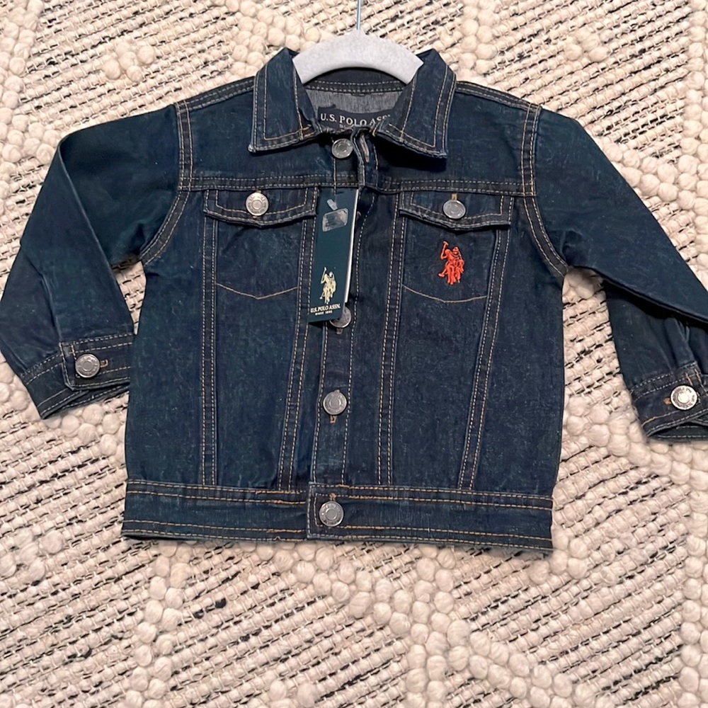 Toddler U.S. POLO jean jacket for toddler